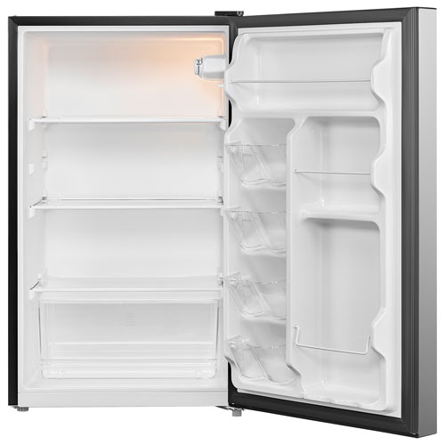 Insignia 4.4 Cu. Ft. Freestanding Bar Fridge (NS-CF44SS6-C) - Stainless Steel Look - Only at Best Buy