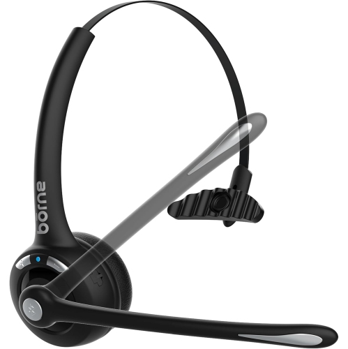 BORNE  Noise Cancelling Wireless Bluetooth Headset