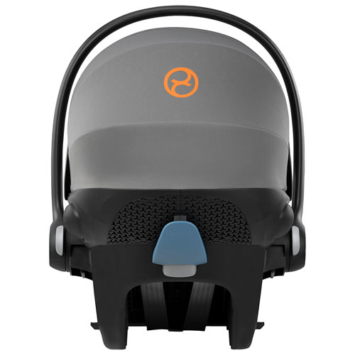 Siège d'auto pour bébé orienté vers l'arrière Aton G Swivel de Cybex avec SensorSafe - Gris lave