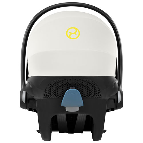 Siège d'auto pour bébé orienté vers l'arrière Aton G Swivel de Cybex avec SensorSafe - Beige coquillage