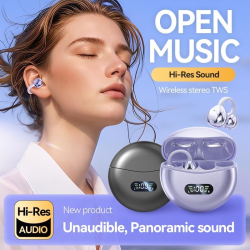 Wireless headphones, comfortable to wear, in-ear waterproof earplugs, suitable for a variety of scenarios, suitable for all ages