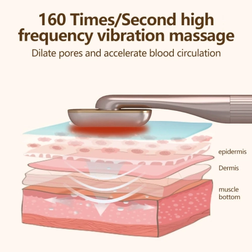 EMS Micro-current Introduction Massage Instrument 360 Rotating Radio Frequency Beauty Instrument Skin Care