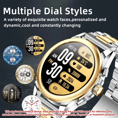 Men's watch with wireless calling, answer/reject calls, 100+ sports modes, smartwatch for men, gifts for men