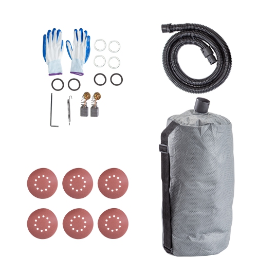 VEVOR 800-1750 RPM Drywall Sander 850W, Electric Drywall Sander, Foldable Sheetrock Sander, with Telescope Handle, Electric Sander, with LED Strip