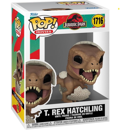 Pop Movies Jurassic Park 3.75 Inch Action Figure - T. Rex Hatchling #1716