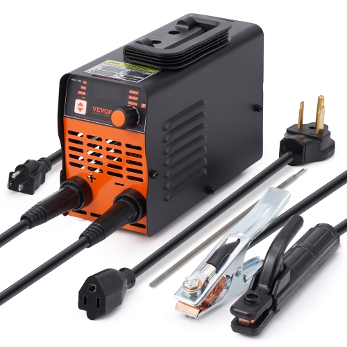 Image 1 de 9.. Soudeur à bras ARC VEVOR 160&nbsp;A, machine à souder 2-EN-1 Lift TIG avec onduleur IGBT 110&nbsp;V/220&nbsp;V Machine à souder portative MMA avec
