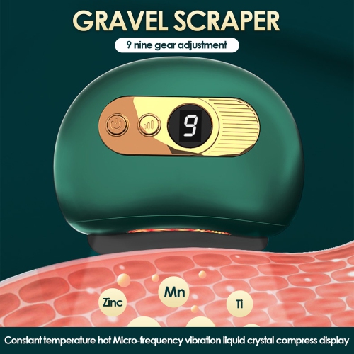 Electric Gua Sha Facial Tool,Face Sculpting Tool,Heated & Vibration Face Lift Device,Red Light Therapy Face Gua Sha Massager for Anti-Aging Wrinkles