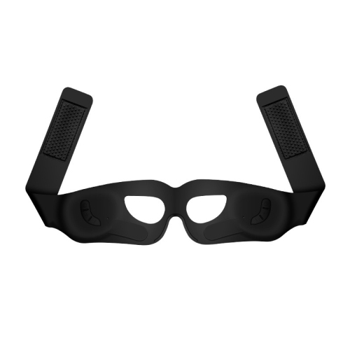 Wearable Eye Mask,Hot Compress Eye Mask for Eye Fatigue Relief,Intelligent Eye Massage Silicone Mask,Beauty Eye Mask for Wrinkle Anti-Aging