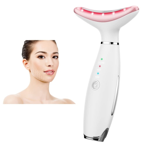 Neck firming instrument heating photon instrument for firming, younger skin beauty instrument massager