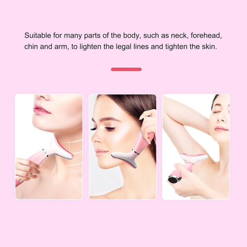Neck firming instrument heating photon instrument for firming, younger skin beauty instrument massager