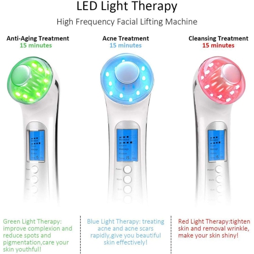 Machine à serrer la peau Face Lift Machine Dispositif anti-vieillissement pour défroissage - Masseur à levée faciale haute fréquence soin de la peau