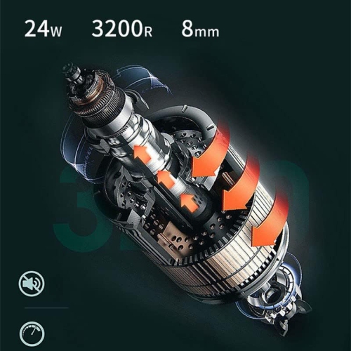 Deep tissue massage gun, ultra-quiet massage gun for muscle pain relief, relaxation and recovery——grey