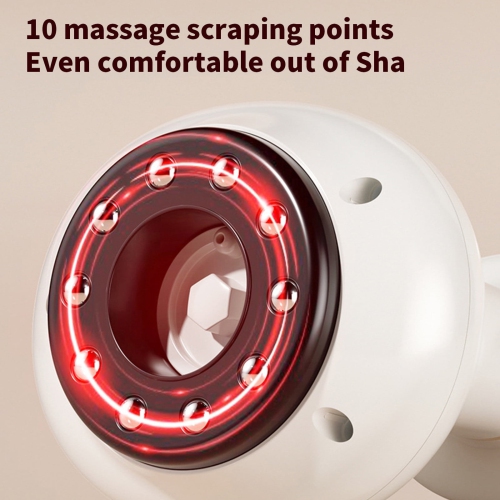 Electric scraping instrument rechargeable household scraping instrument dredge meridian massage brush universal cupping device suction device