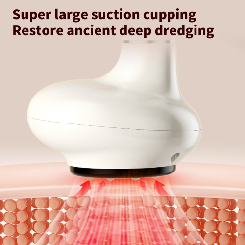 Electric scraping instrument rechargeable household scraping instrument dredge meridian massage brush universal cupping device suction device