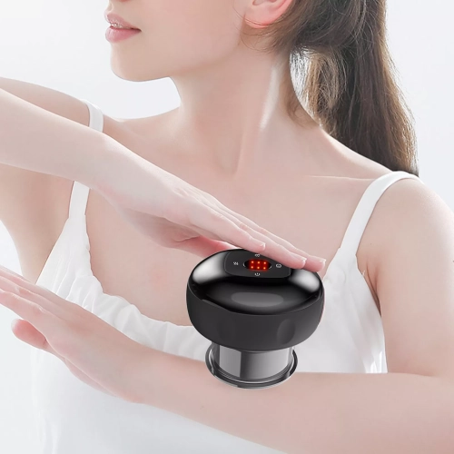 Cupping device electric cupping device massager cupping device 6-speed plug-in heating black