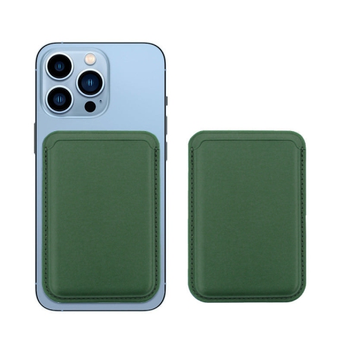 Porte-carte vert compatible MagSafe de PANDACO