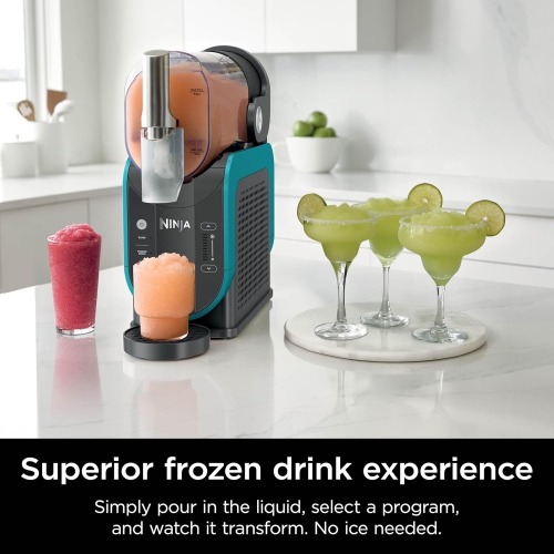 Ninja SLUSHi Professional Frozen Drink Maker with RapidChill Technology, 88 oz. Frozen Drink & Slushie Machine, 2 Preset Programs, Frozen Margaritas,