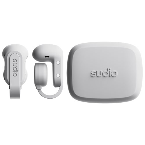 Sudio Audio B3 Open-Ear True Wireless Earbuds - White