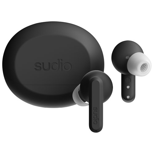 Sudio A3 Pro Audio In-Ear Noise Cancelling True Wireless Earbuds - Black
