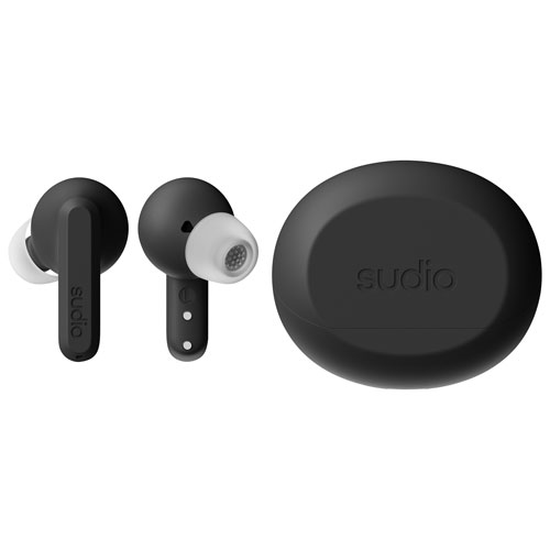 Sudio A3 Pro Audio In-Ear Noise Cancelling True Wireless Earbuds - Black