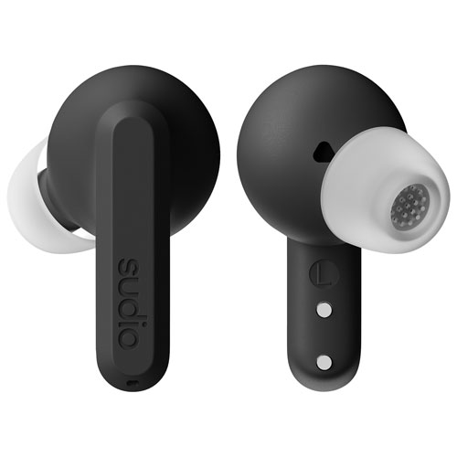 Sudio A3 Pro Audio In-Ear Noise Cancelling True Wireless Earbuds - Black