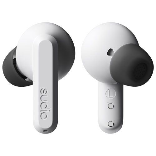 Sudio A3 Pro Audio In-Ear Noise Cancelling True Wireless Earbuds - White