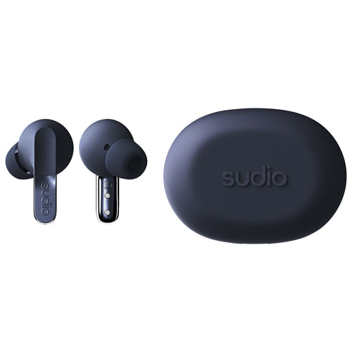Sudio N3 Pro Audio In-Ear Noise Cancelling True Wireless Earbuds - Navy Blue