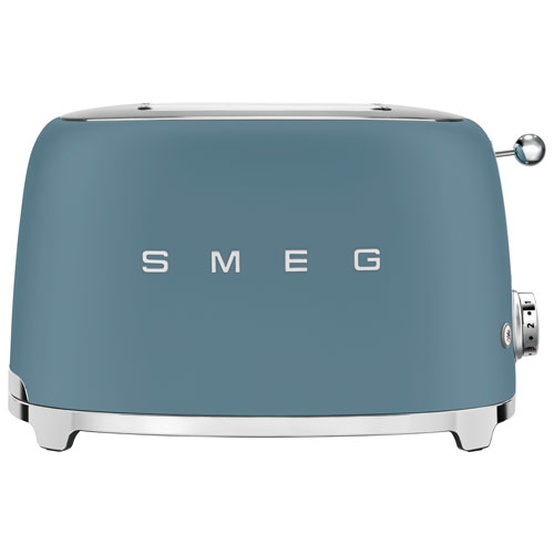 Smeg 50's Style Retro Toaster - 2-Slice - Storm Blue