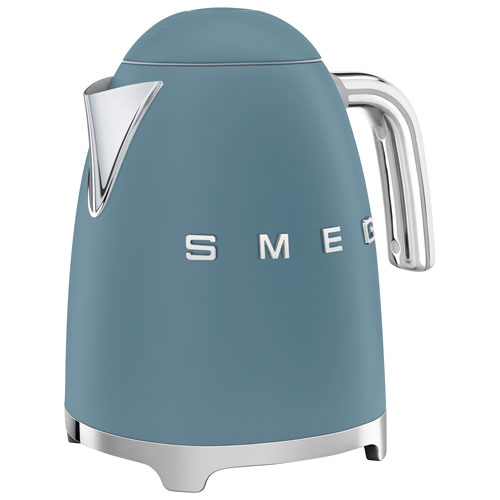 Bouilloire électrique de style années 50 de Smeg - 1,7 L - Acier inoxydable