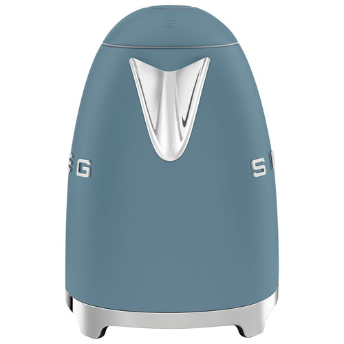 Bouilloire électrique de style années 50 de Smeg - 1,7 L - Acier inoxydable