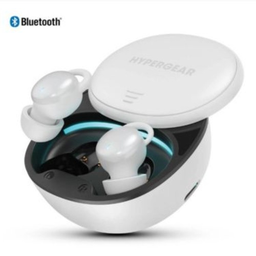 HyperGear Earbuds Bluetooth SleepEEZ Mini Noise-Blocking TWS for Sleeping 20hr Play Time Programmable Timer Stream Sleep Audio &amp; Regular Everyday