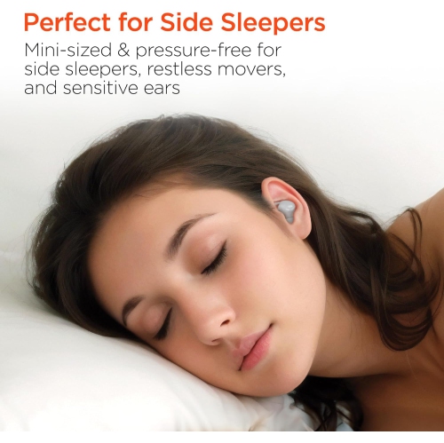 HyperGear Earbuds Bluetooth SleepEEZ Mini Noise-Blocking TWS for Sleeping 20hr Play Time Programmable Timer Stream Sleep Audio &amp; Regular Everyday