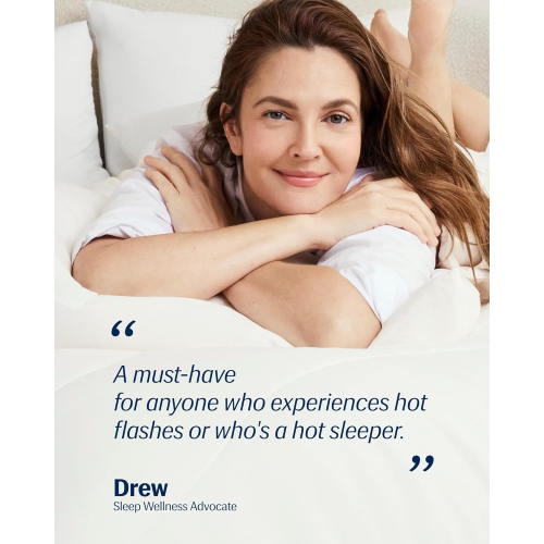 REST® Evercool® Cooling Comforter, Good Housekeeping Award Winner for Hot Sleepers, All-Season Lightweight Blanket