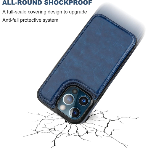 BIG SALE - Wallet Case for iPhone 13 PRO MAX, with Card Holder, PU Leather Kickstand Card Slots Case, Double Magnetic Clasp Durable Shockproof Cover