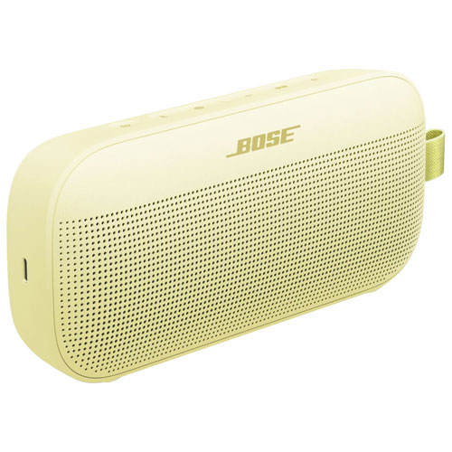 Haut-parleur sans fil Bluetooth étanche SoundLink Flex de Bose - Jaune citron