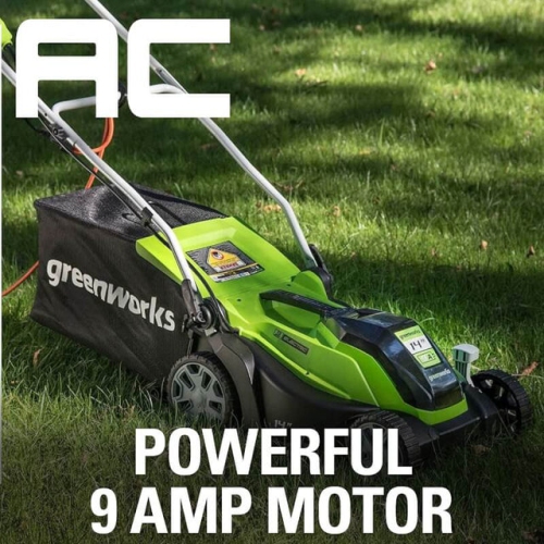 Greenworks 9-Amp 14" Electric Corded Lawn Mower
