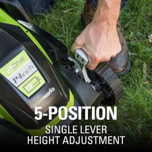 Greenworks 9-Amp 14" Electric Corded Lawn Mower