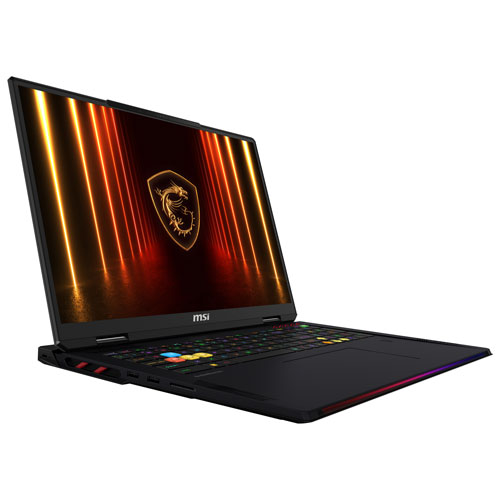 MSI Raider 18 HX 18" Gaming Laptop - Core Black (Intel Core Ultra9-285HX/64GB RAM/2TB SSD/RTX 5080)