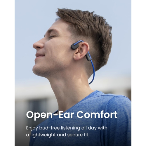 Shokz OpenMove Bluetooth Headset with Mic Bone Conduction
