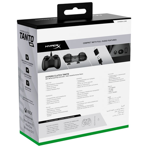 HyperX Clutch Tanto Wired Controller for Xbox Series X|S - Black