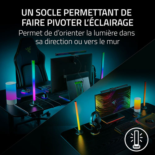 Razer Aether USB Standing Light Bars - 2 Pack