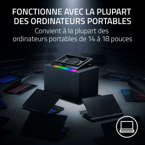 Tapis de refroidissement pour portable de Razer