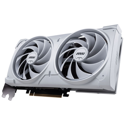 MSI GeForce RTX 5070 Ventus 2X OC 12GB GDDR7 Video Card - White