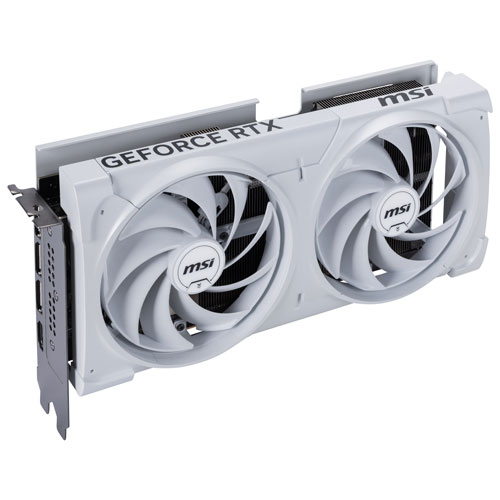 MSI GeForce RTX 5070 Ventus 2X OC 12GB GDDR7 Video Card - White