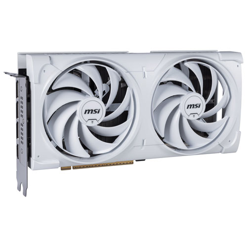 MSI GeForce RTX 5070 Ventus 2X OC 12GB GDDR7 Video Card - White