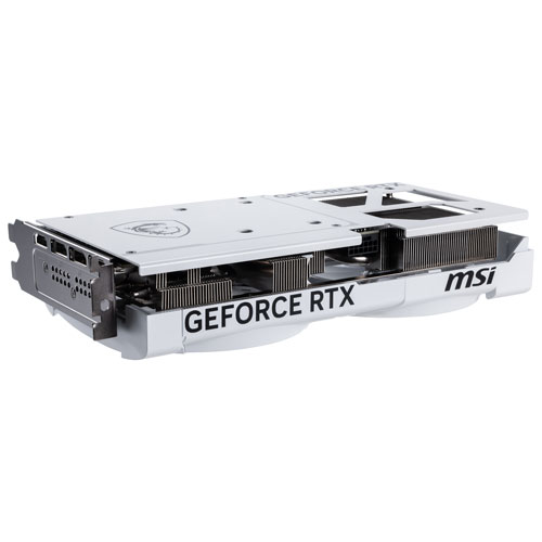 MSI GeForce RTX 5070 Ventus 2X OC 12GB GDDR7 Video Card - White