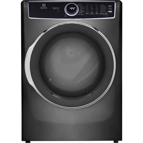 Open Box - Electrolux 8.0 Cu. Ft. Gas Steam Dryer (ELFG7537AT) - Grey - Perfect Condition