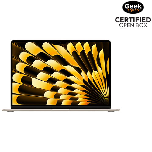 Boîte ouverte - MacBook Air 15,3 po avec Touch ID d'Apple - Comète (M4 d'Apple/RAM 16 Go/SSD 256 Go) - Anglais