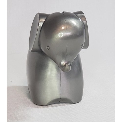 ELEGANCE  Pewter Elephant Money Saving Bank