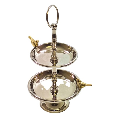 Love Birds 2-tier tray